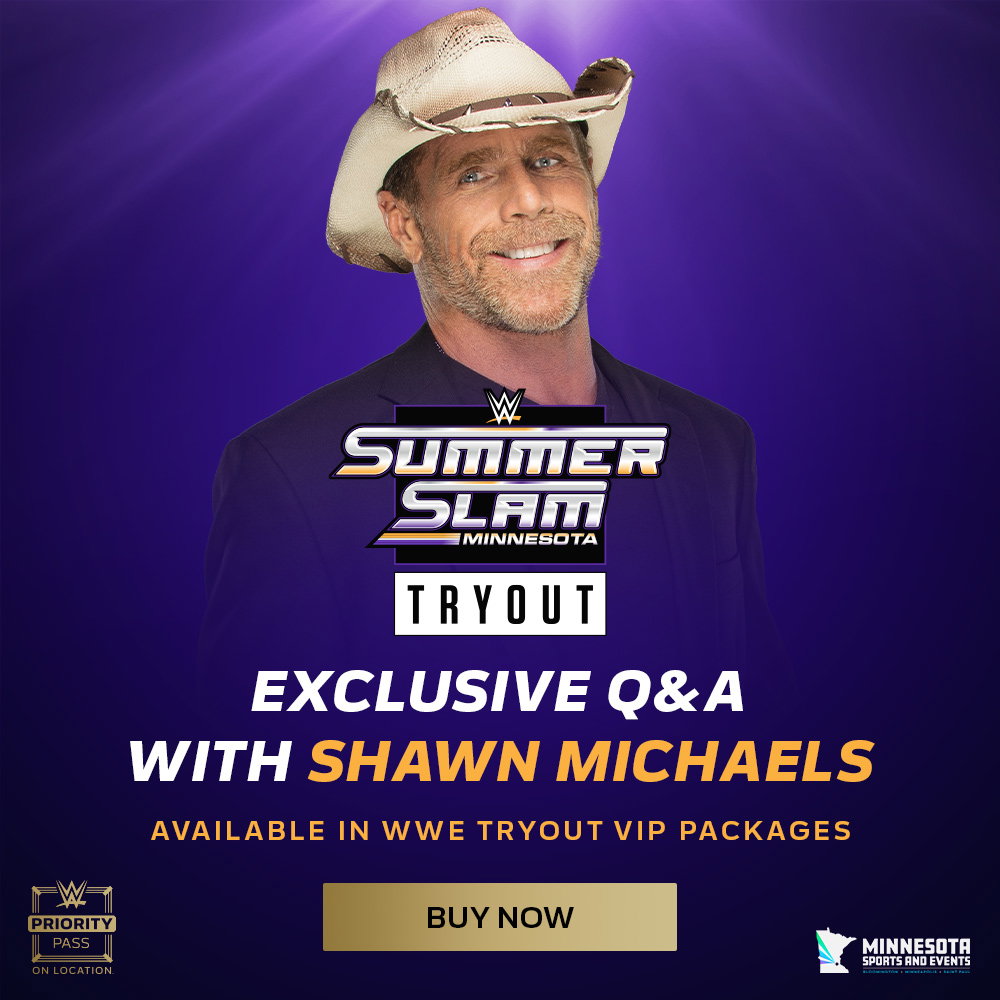 SummerSlam VIP Packages with Shawn Michaels