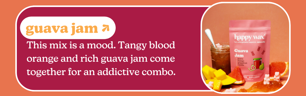 guava jam: This mix is a mood. Tangy blood orange and rich guava jam come together for an addictive combo.