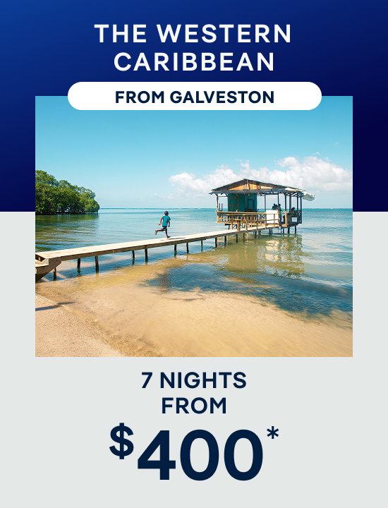 The Western Caribbean – 7 Nights From Galveston – Click to View Cruises & Book Now