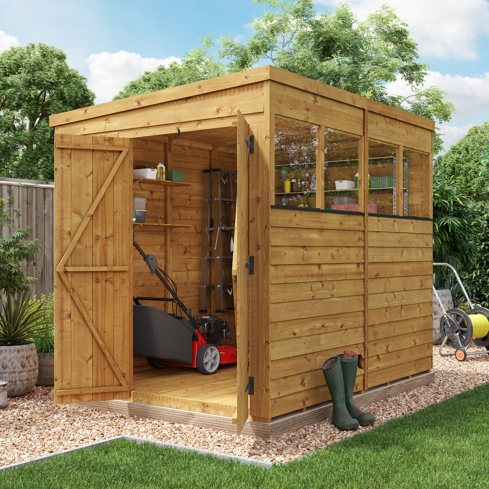 Image of BillyOh Switch Overlap Pent Shed