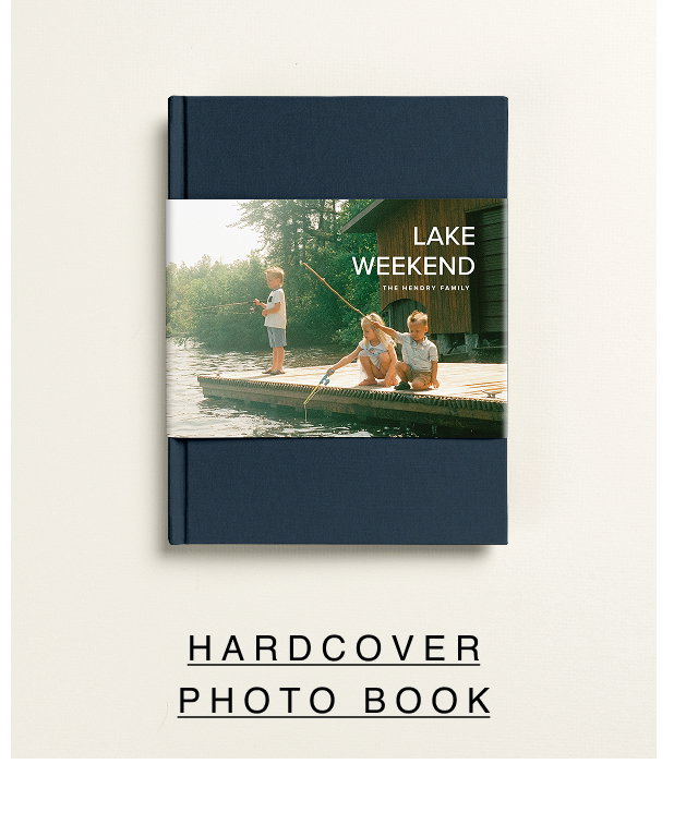 Hardcover photo book