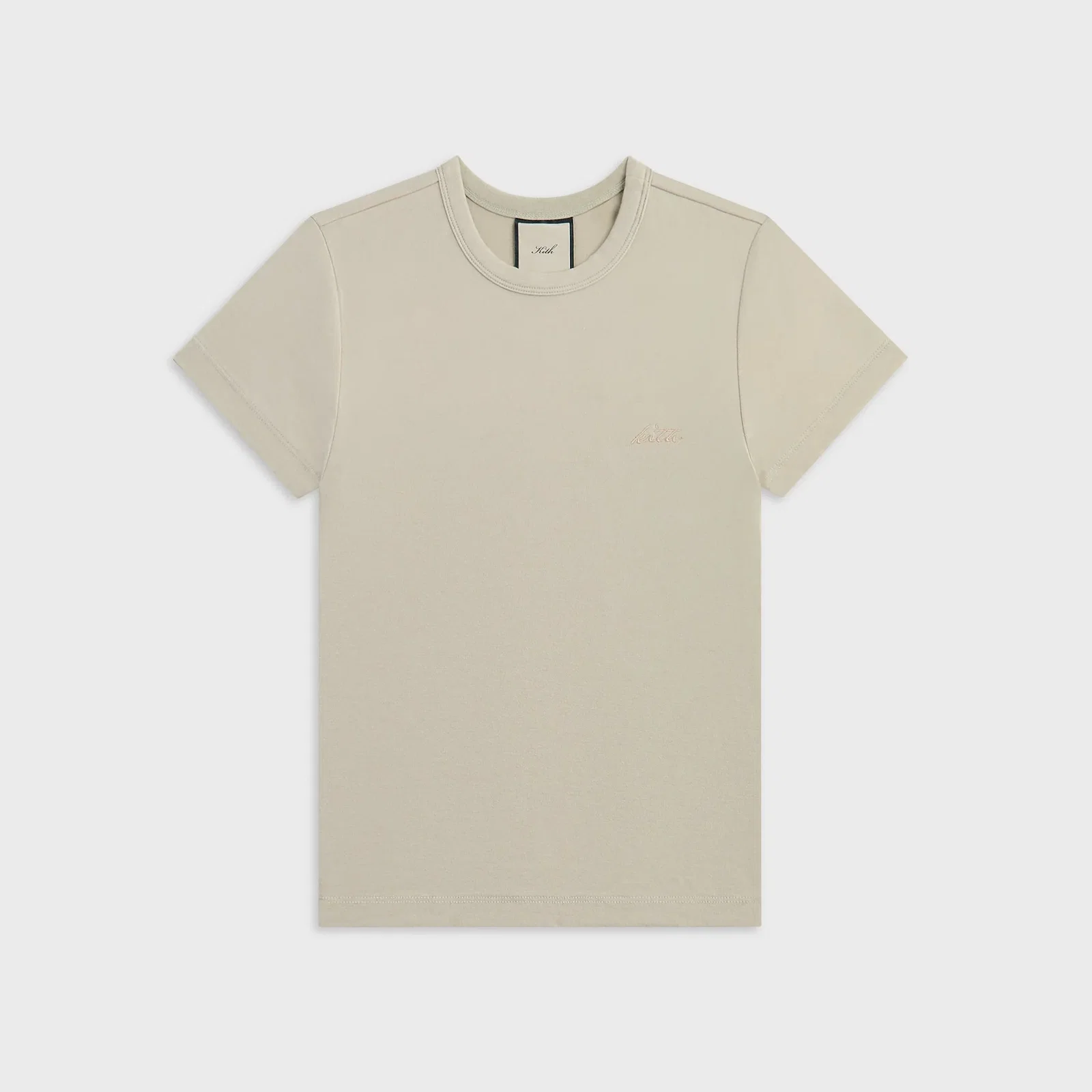 Image of Kith Women Mulberry IV Pima Tee - Plaster