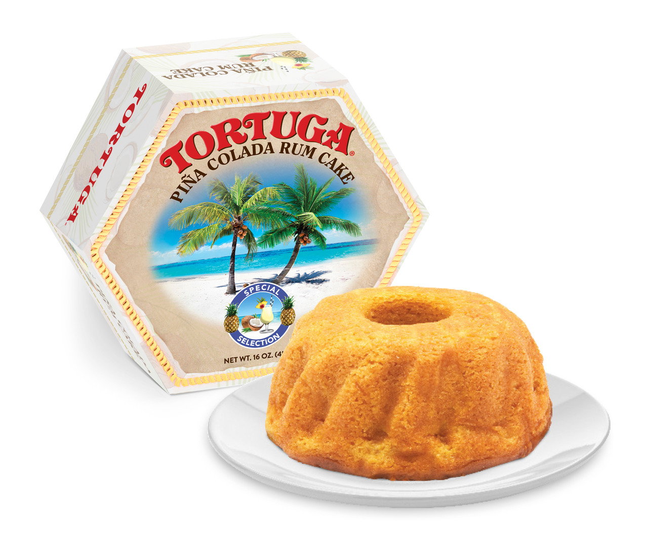 Image of Piña Colada Rum Cake (16oz)