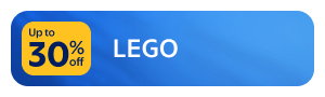LEGO - Up to 30% off