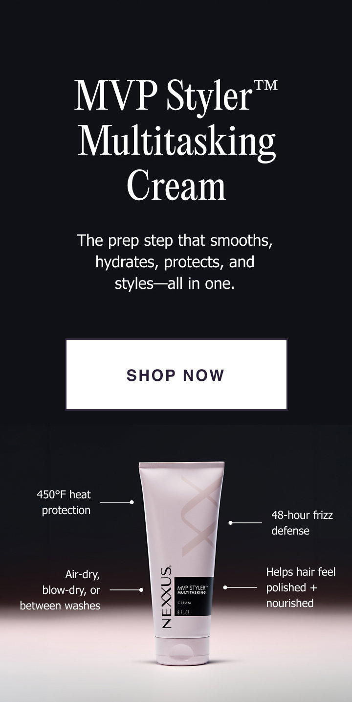 MVP Styler™ Multitasking Cream | The prep step that smooths, hydrates, protects, and styles—all in one. | Shop Now