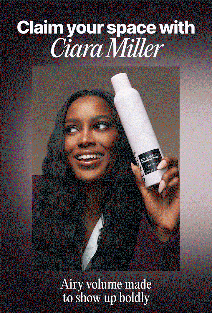 Claim your space with Ciara Miller | Airy volume made to show up boldly