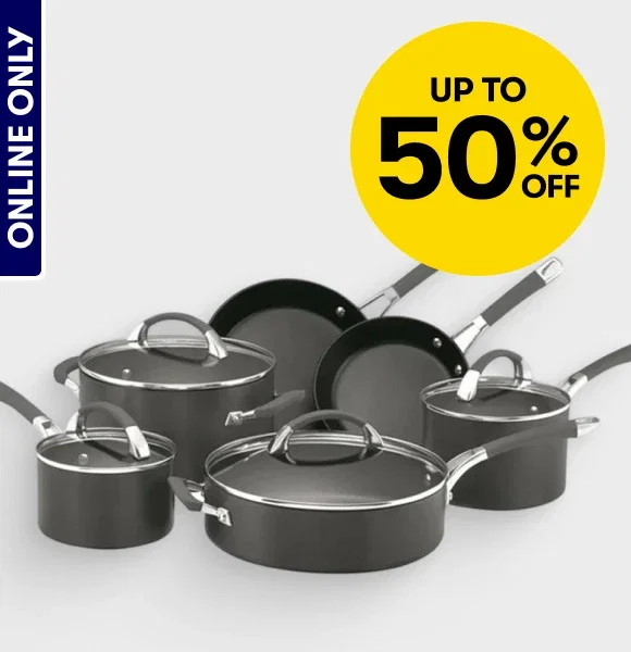 ONLINE ONLY |  UP TO 50% OFF