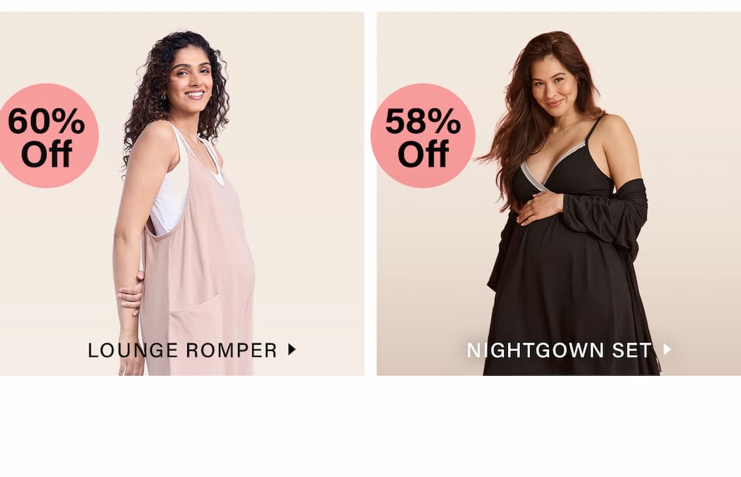 Full Deal Page lounge wear and nightgown sets