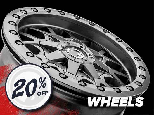 20% off Wheels! SHOP NOW