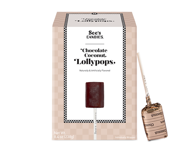 Chocolate Coconut Lollypops