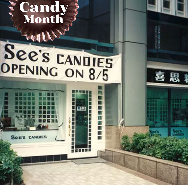 First See’s Candies international shop