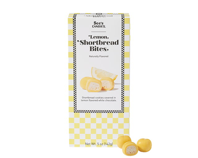 Lemon Shortbread Bites