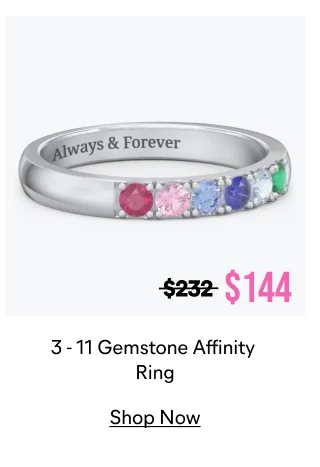 3 - 11 Gemstone Affinity Ring