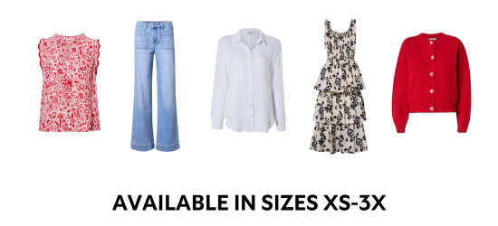 AVAILABLE IN SIZES XS-3X