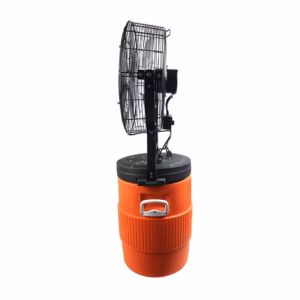 18" Mid-Pressure Misting Fan with 10 Gallon Cooler