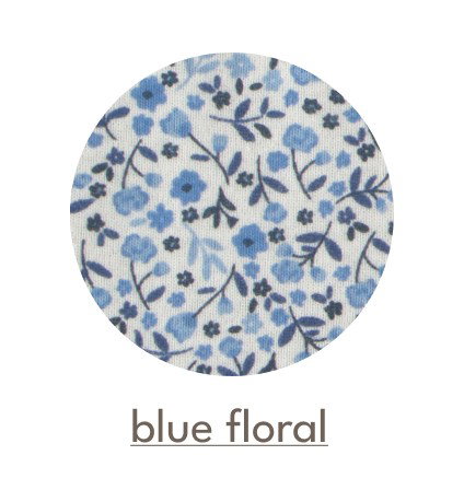 blue floral