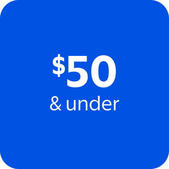 $50 & under