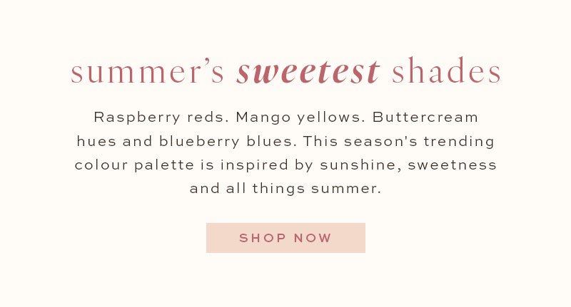 Your summer color palette