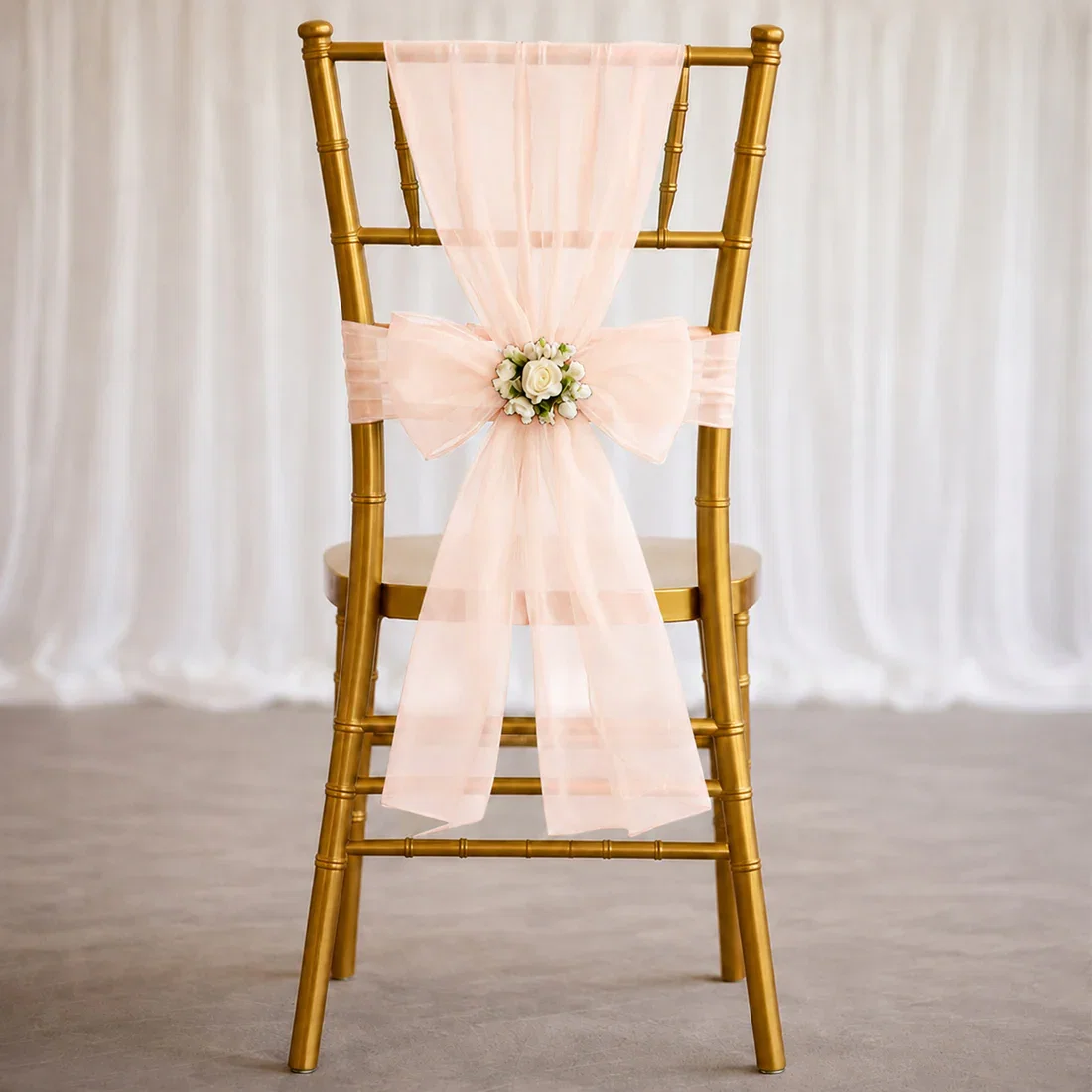 Blush Chair Sashes