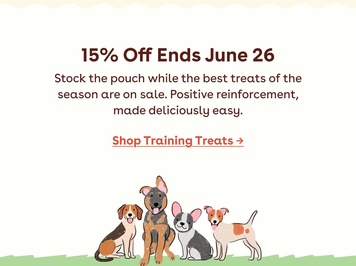 Shop training treats 