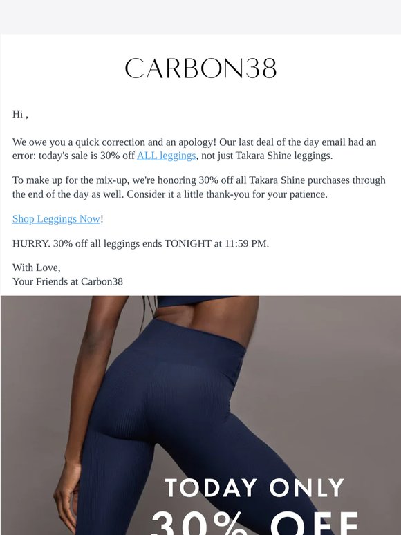 Whoops! We sent the wrong email!