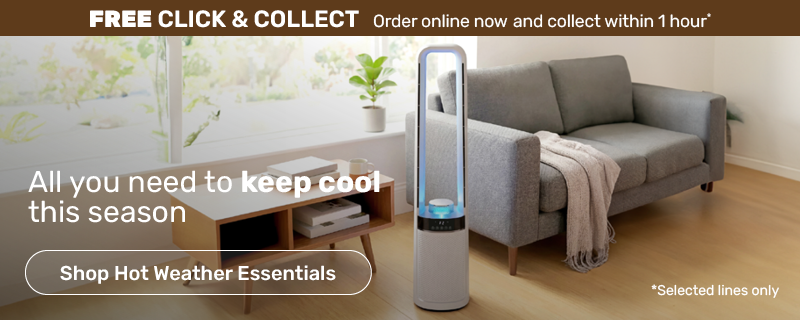 All you need to keep cool this season - shop hot weather essentials. Free Click & Collect available