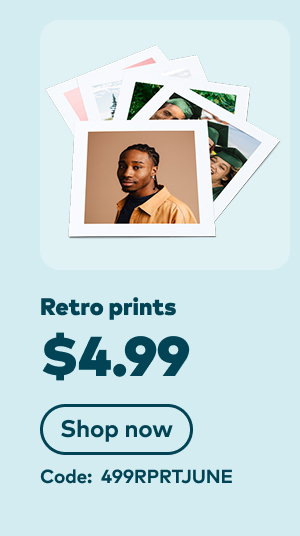 $4.99 retro prints. 