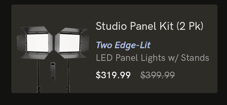 Studio Panel Kit (2 Pk)