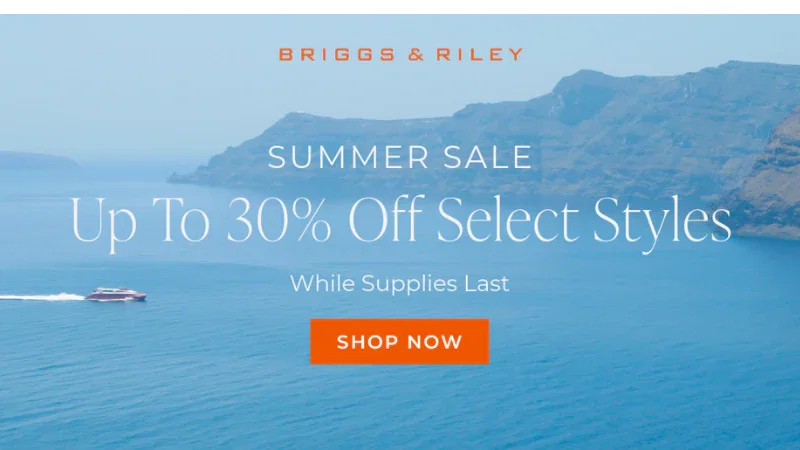Briggs & Riley Sale Event