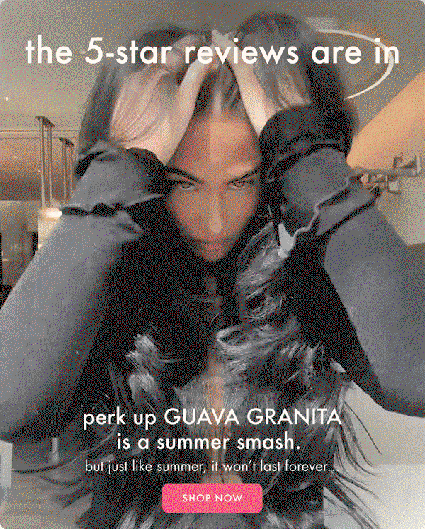 5 star reviews for guava granita perk up dry shampoo