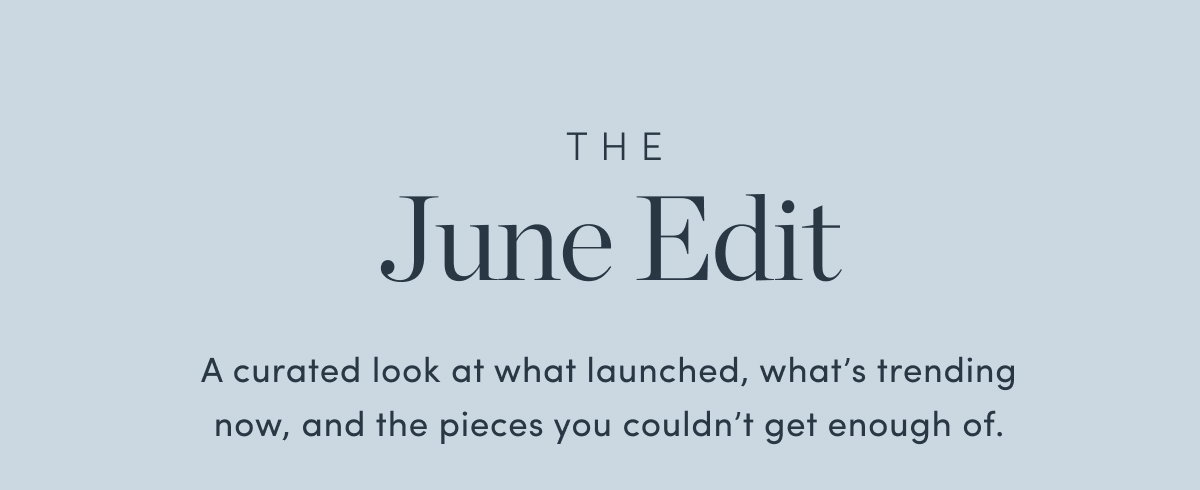 the June Edit