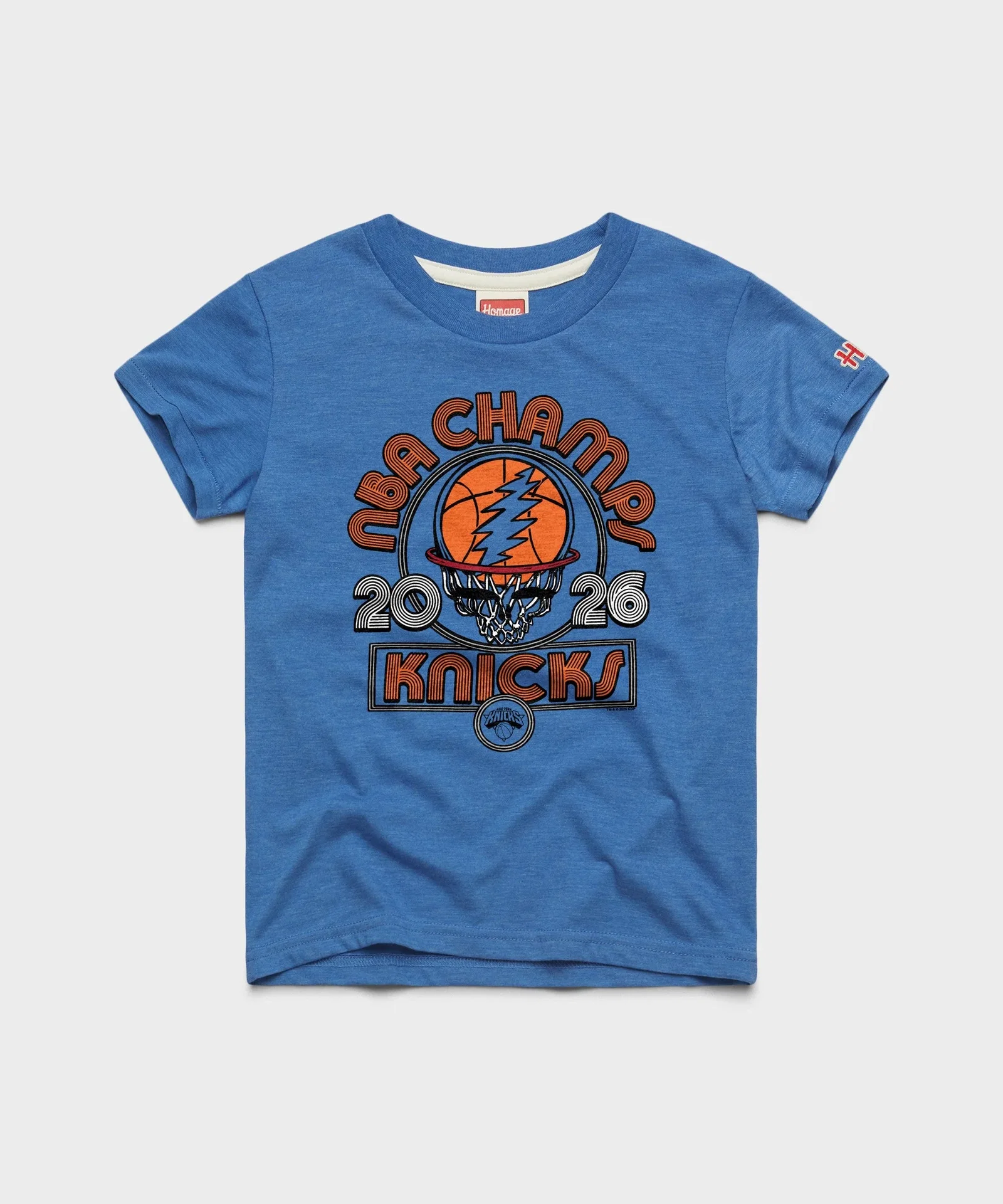 Image of Youth NBA x Grateful Dead 2026 Champs Knicks