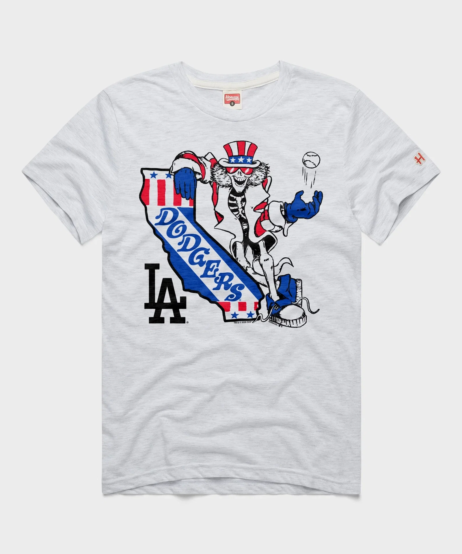 Image of MLB x Grateful Dead x Dodgers Americana