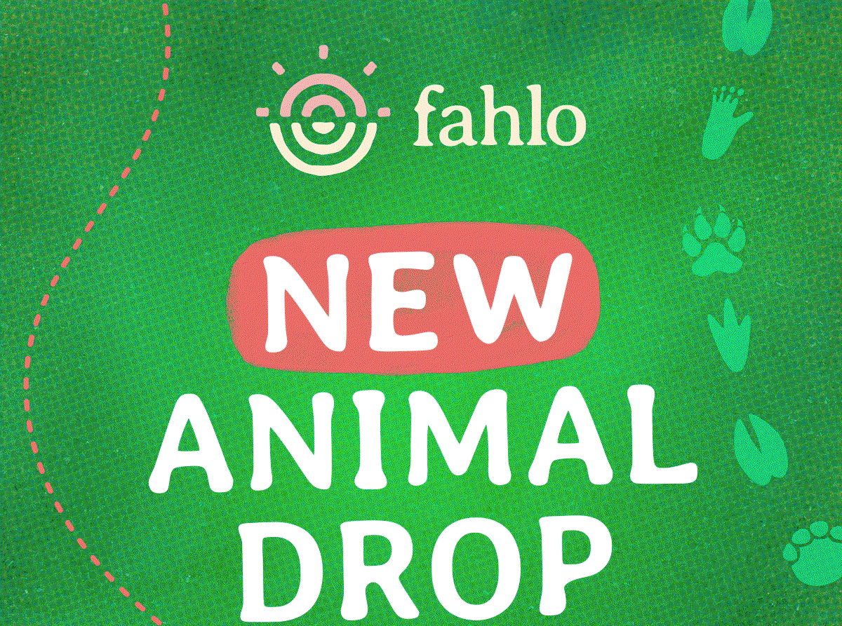 A new Fahlo animal is dropping! Get ready for this in-app exclusive!