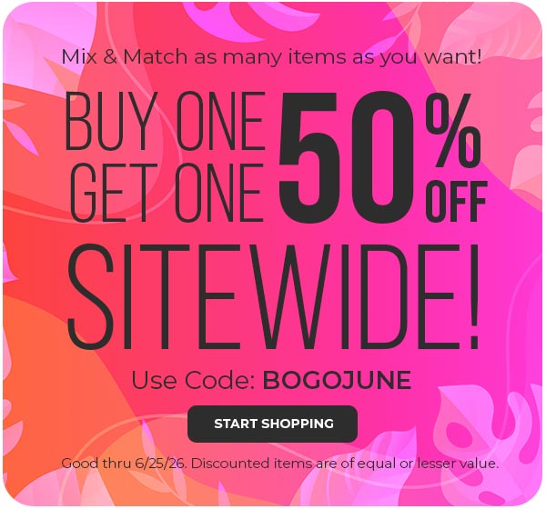 BOGO 50% OFF