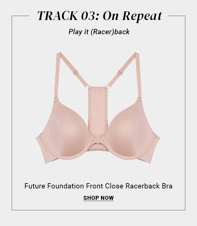 Future Foundation Front Close Racerback Bra - Shop Now