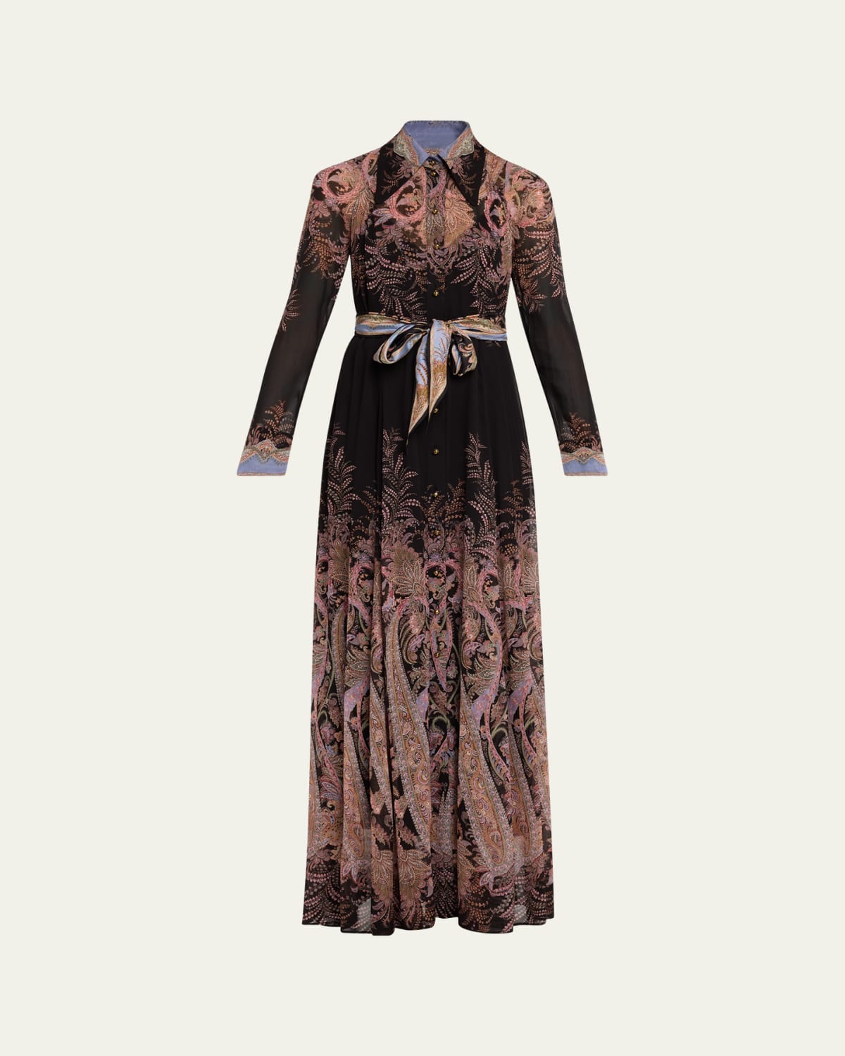 Alchemy Buttoned Maxi Dress