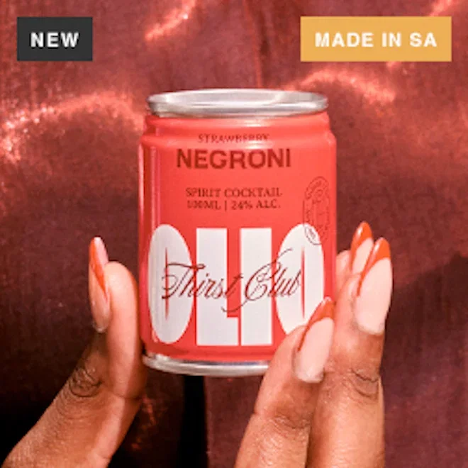 Olio Cocktails Strawberry Negroni, Pack of 4