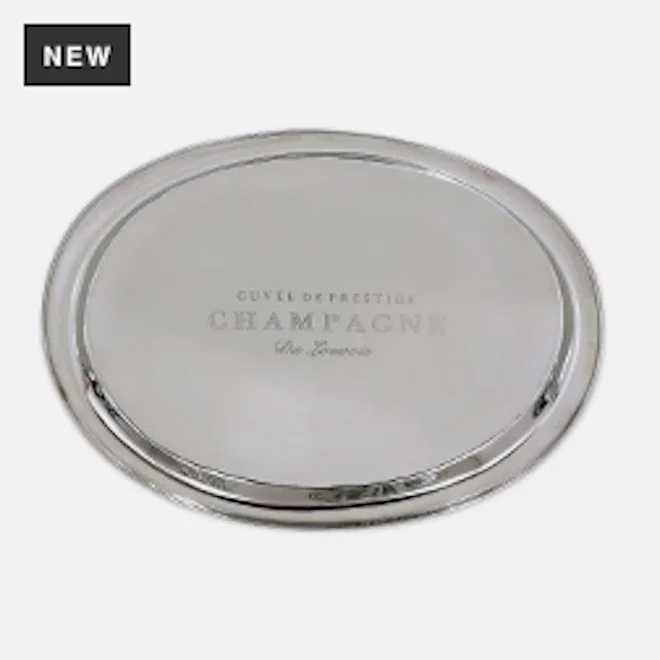 Princess Caraboo Oval Champagne Bar Tray, 36cm