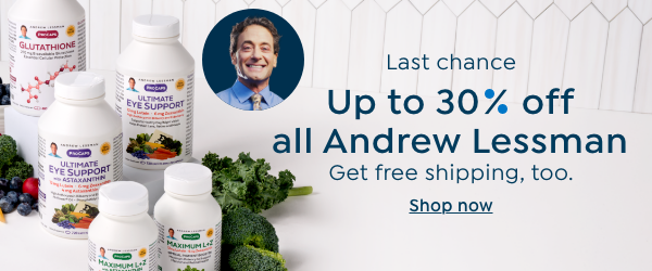 Last chance for up to 30% off all Andrew Lessman
