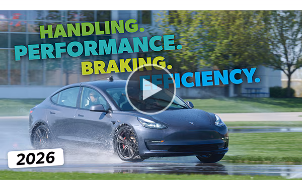 UHPAS Tires Tested: Michelin vs. Continental vs. Goodyear vs. Bridgestone on Tesla Model 3