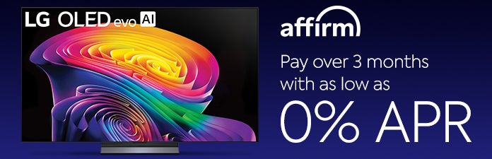 Affirm. Pay over 3 months with as low as 0% APR