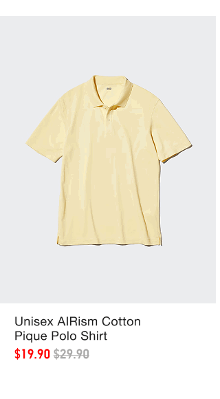 product7unisex0airism0cotton0pique0polo0shirt