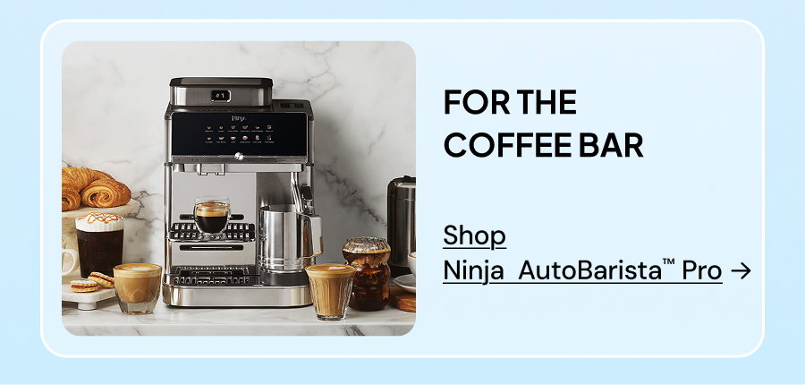 For the coffee bar