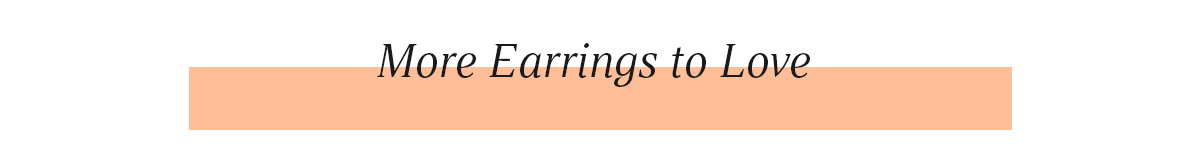 Statement earrings