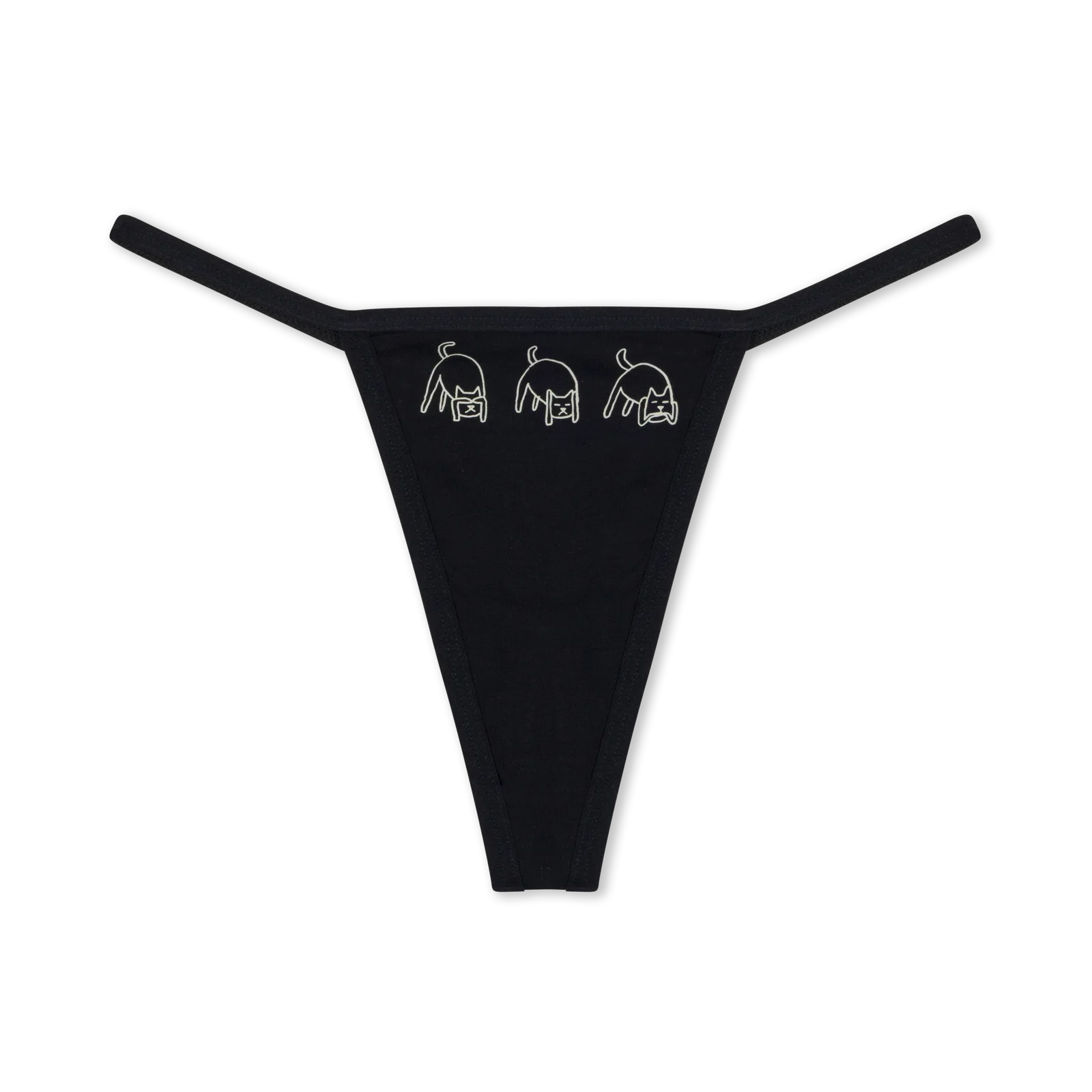 Image of Blonded Thong (Black)