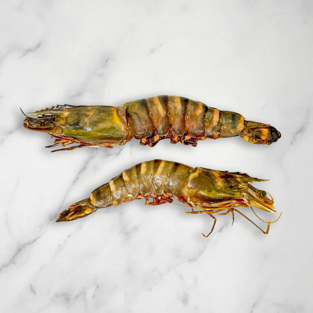 Image of Jumbo Tiger Prawns, Frozen, 1kg, (4-6 prawns)