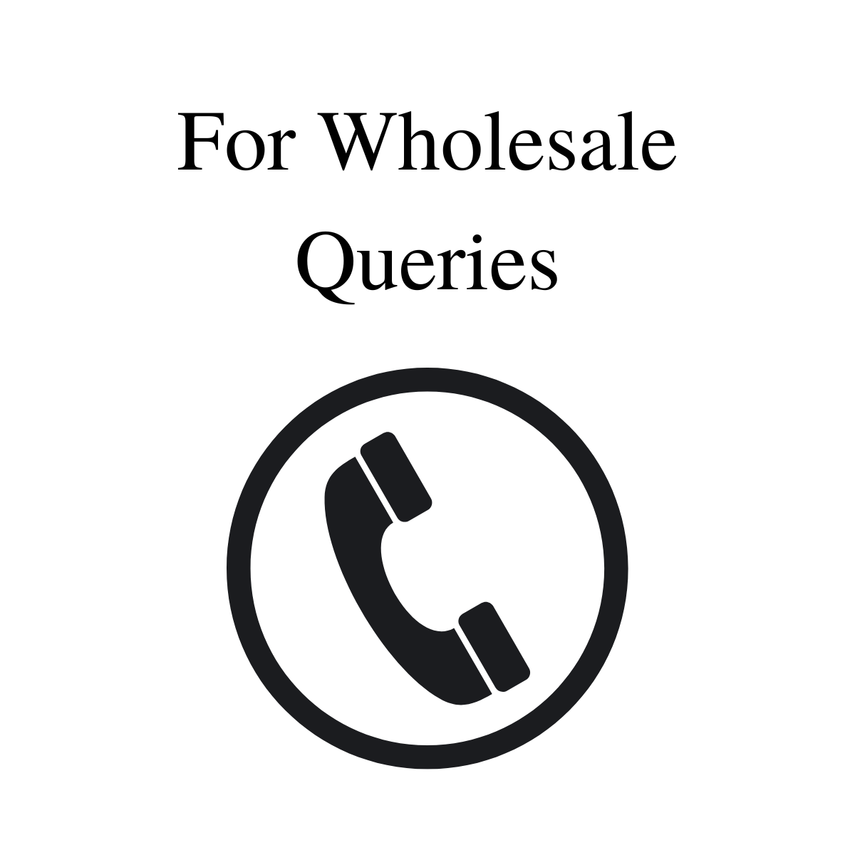 for wholesale queries