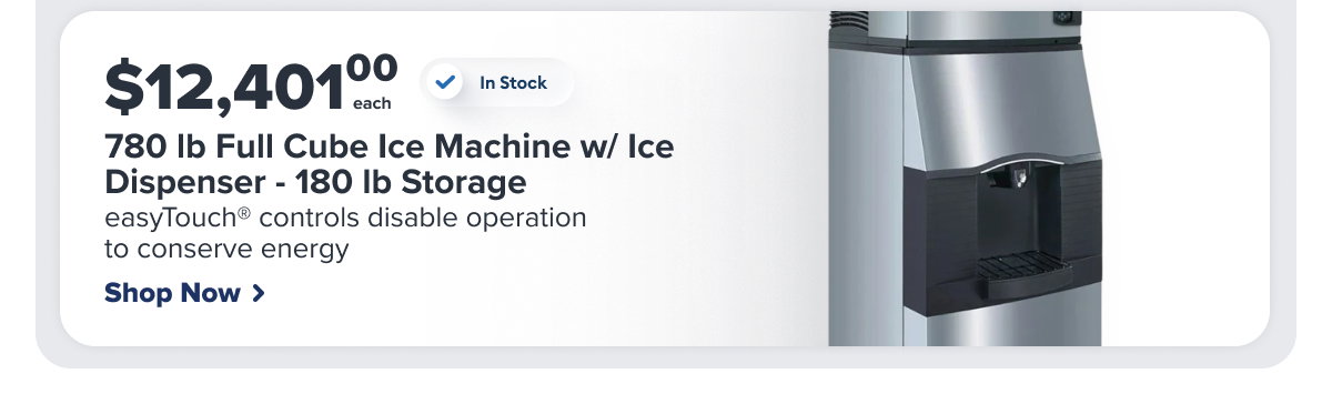 Manitowoc Ice CNP0201A 315 lb Countertop Water & Nugget Ice Dispenser - 10 lb Storage, Cup Fill, 115v