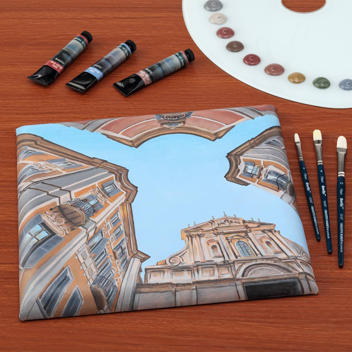 Paramount Contour Stretched Canvas